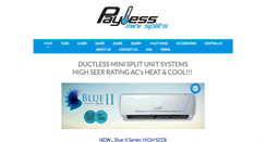 Desktop Screenshot of paylessminisplit.com